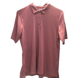 Columbia Polo Shirt SZ M Marrón